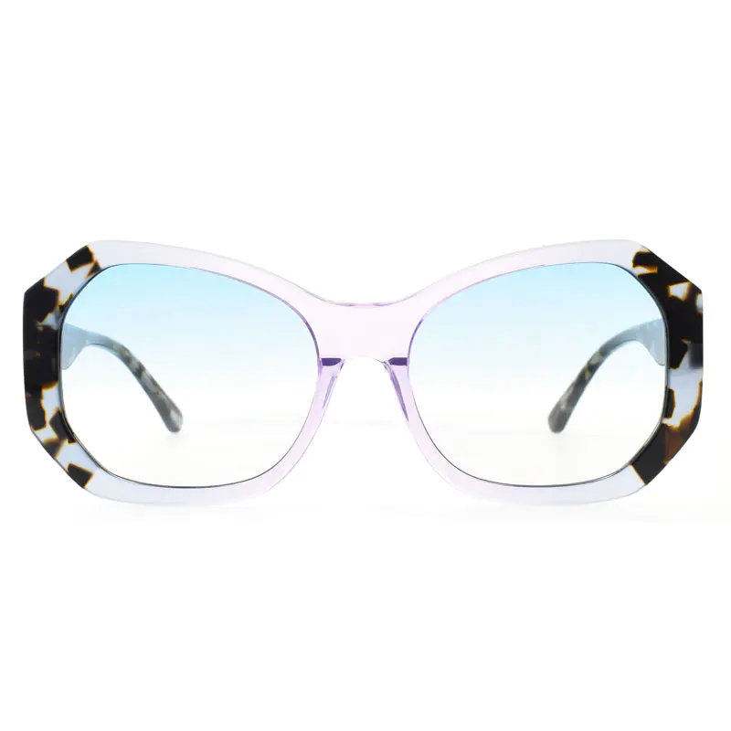 Occhiali da sole alla moda laminati in acetato